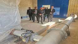 بازدید بازرس‌کل آذربایجان غربی از تصفیه‌خانه در حال ساخت فاضلاب شهر ماکو